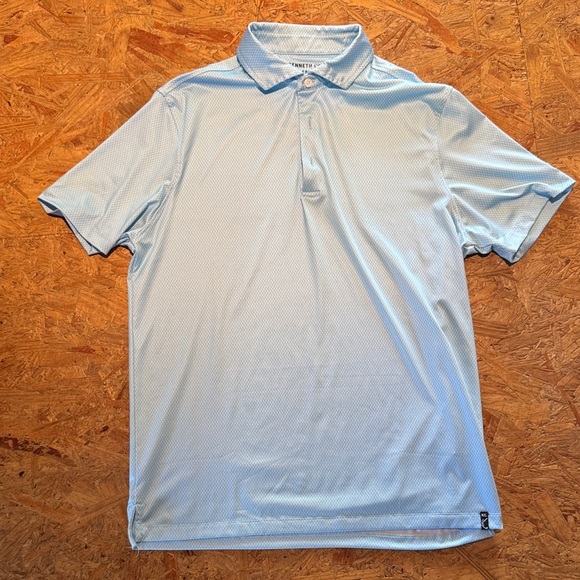 Kenneth Cole Golf Men's Light Blue Polo Shirt sz s - Picture 1 of 7